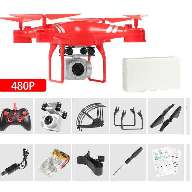 New Drone 4k Camera HD Wifi Fixed Height Four-Axis Helicopter Drones Smart Home Advances 480P 2 China