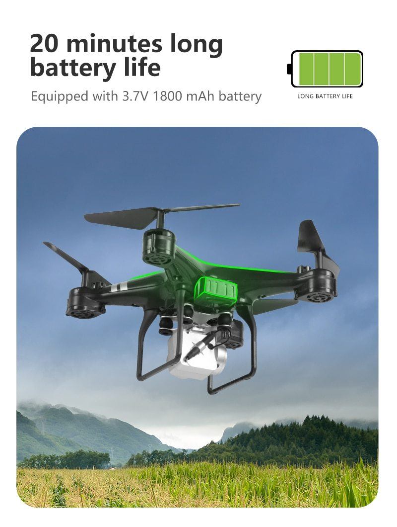 New Drone 4k Camera HD Wifi Fixed Height Four-Axis Helicopter Drones Smart Home Advances