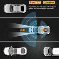 1080P WIFI Dual camera Dash Cam for cars,Front And Inside,car camera with IR Night Vision,Loop Recording,wide angle Car DVR Came - Smart Home Advances