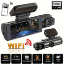 1080P WIFI Dual camera Dash Cam for cars,Front And Inside,car camera with IR Night Vision,Loop Recording,wide angle Car DVR Came - Smart Home Advances