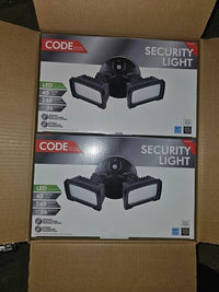 2 Pack Bundle Dual Directional Outdoor 120 volt LED Security Light - Smart Home Advances