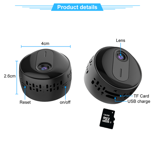 2MP 1080P HD Wifi Camera Smart Home Security Mini Camcorder - Smart Home Advances