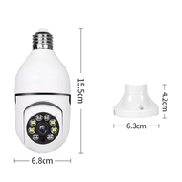 360° 1080P IP E27 Light Bulb Camera Wi - Fi IR Night Smart Home Wireless - Smart Home Advances
