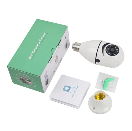 360° 1080P IP E27 Light Bulb Camera Wi - Fi IR Night Smart Home Wireless - Smart Home Advances
