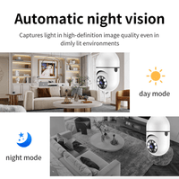 360° 1080P IP E27 Light Bulb Camera Wi - Fi IR Night Smart Home Wireless - Smart Home Advances
