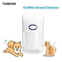 433MHz Infrared Detector Indoor PIR Motion Sensor Wireless eV1527 Home RF Sensor For Smart Life Security Alarm System - Smart Home Advances