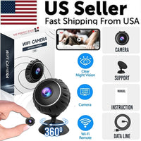 Mini Hidden Spy Nanny Camera Wireless Home Security HD