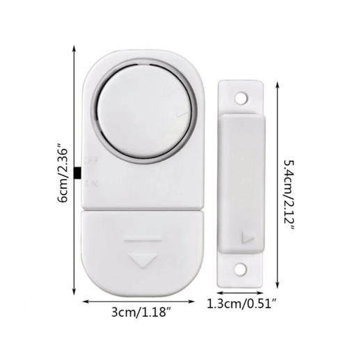 6 PCS WIRELESS Home Window Door Burglar Security ALARM System Magnetic - Smart Home Advances