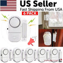 6 PCS WIRELESS Home Window Door Burglar Security ALARM System Magnetic - Smart Home Advances