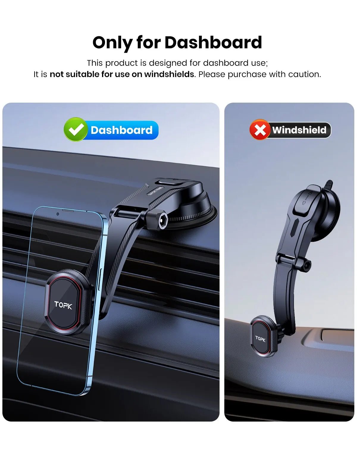 Car Phone Holder Gravity Stand for iPhone Xiaomi Samsung Car Mobile Support for Dashboard Windshield Air Vent Phone Mount - Smart Home Advances
