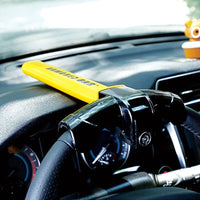 Car Steering Wheel Lock Heavy Duty Stainless Lock Universal Anti - theft Car/Van Security Rotary Enhance Automobile Security - Smart Home Advances