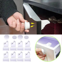 Children Protection Baby Safety Lock Magnetic Child Lock Drawer Latch Cabinet Door Lock Limiter Children Security Locks - Smart Home Advances