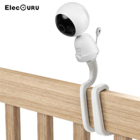 Flexible Twist Mount Bracket for eufy Security 720P Video Baby Monitor Camera,Attaches to Crib Cot Shelves or Furniture - Smart Home Advances
