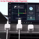 Magnetic Cable Clip Cable Holder Adhesive Wire Keeper Cord Cable Organizer for Home Office Under Desk Management - Smart Home Advances