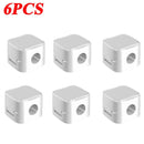 Magnetic Cable Clip Cable Holder Adhesive Wire Keeper Cord Cable Organizer for Home Office Under Desk Management - Smart Home Advances