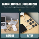 Magnetic Cable Clip Cable Holder Adhesive Wire Keeper Cord Cable Organizer for Home Office Under Desk Management - Smart Home Advances