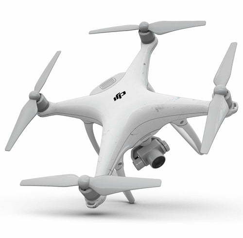 Marbleized Light Gray - Full - Body Skin Kit for the DJI Phantom 4 Drone - Smart Home Advances