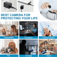 Mini Hidden Camera Home Security Nanny Cam Full HD 1080P DVR Night - Smart Home Advances