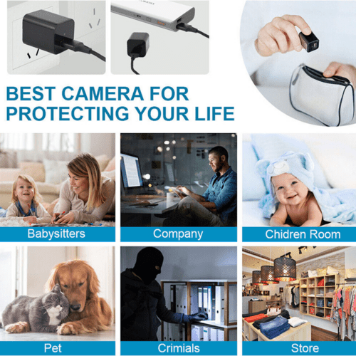 Mini Hidden Camera Home Security Nanny Cam Full HD 1080P DVR Night - Smart Home Advances