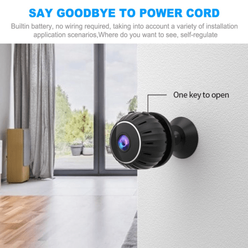 Mini Hidden Spy Nanny Camera Wireless Home Security HD - Smart Home Advances