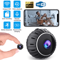 Mini Hidden Spy Nanny Camera Wireless Home Security HD - Smart Home Advances