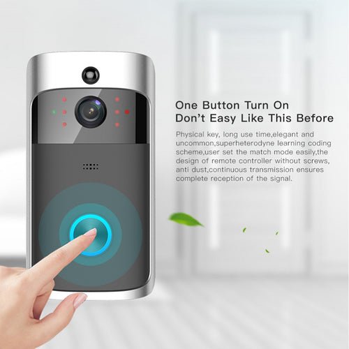Remote Monitoring Doorbell WIFI Smart Visible - Smart Home Advances