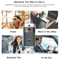 Remote Monitoring Doorbell WIFI Smart Visible - Smart Home Advances