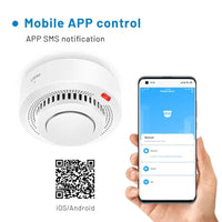 Tuya Smart WiFi Smoke Sensor Fire Protection Smoke Detector 85dB Sound Security System Firefighters Smartlife APP Control - Smart Home Advances