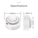 Tuya Smart WiFi Smoke Sensor Fire Protection Smoke Detector 85dB Sound Security System Firefighters Smartlife APP Control - Smart Home Advances