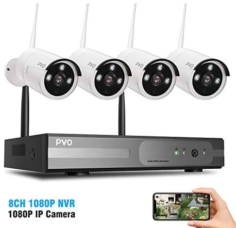 NVR Home Security Camera System 8 channels 1080P WiFi Security Night Vision Home Security Systems Smart Home Advances 