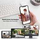 NVR Home Security Camera System 8 channels 1080P WiFi Security Night Vision Home Security Systems Smart Home Advances 
