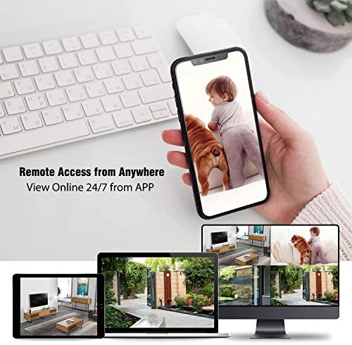 NVR Home Security Camera System 8 channels 1080P WiFi Security Night Vision Home Security Systems Smart Home Advances 