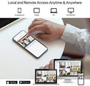 ZOSI Home Security Camera System, 8 Channel Surveillance DVR 1080p Weatherproof Dome Camera Home Security Systems Smart Home Advances 
