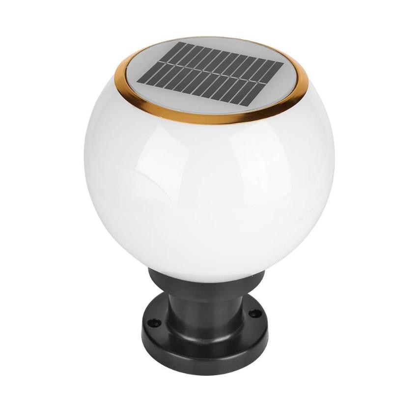 Waterproof Solar Power LED Bollard Light Outdoor Garden Garden Security Lamp