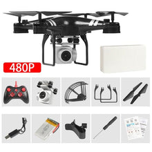 Load image into Gallery viewer, New Drone 4k Camera HD Wifi Fixed Height Four-Axis Helicopter Drones Smart Home Advances 480P 1 China 
