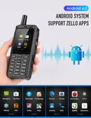 UNIWA Zello Walkie Talkie 4G Mobile Phone 4000mAh Waterproof Rugged 2.4'' Touch Screen