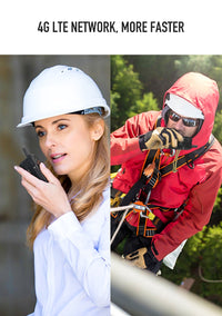 UNIWA Zello Walkie Talkie 4G Mobile Phone 4000mAh Waterproof Rugged 2.4'' Touch Screen