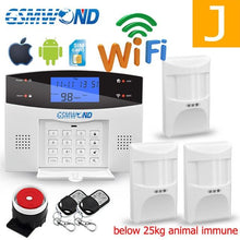 Load image into Gallery viewer, Wifi GSM PSTN Alarm System 433MHz Wireless Sensor Detector Automatic Dial Recording Home Security System Home Security Systems Smart Home Advances Type J English 