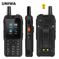 UNIWA Zello Walkie Talkie 4G Mobile Phone 4000mAh Waterproof Rugged 2.4'' Touch Screen - Smart Home Advances